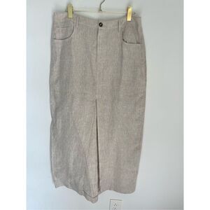 REFORMATION Tazz Linen Maxi Skirt Size 12 NWOT